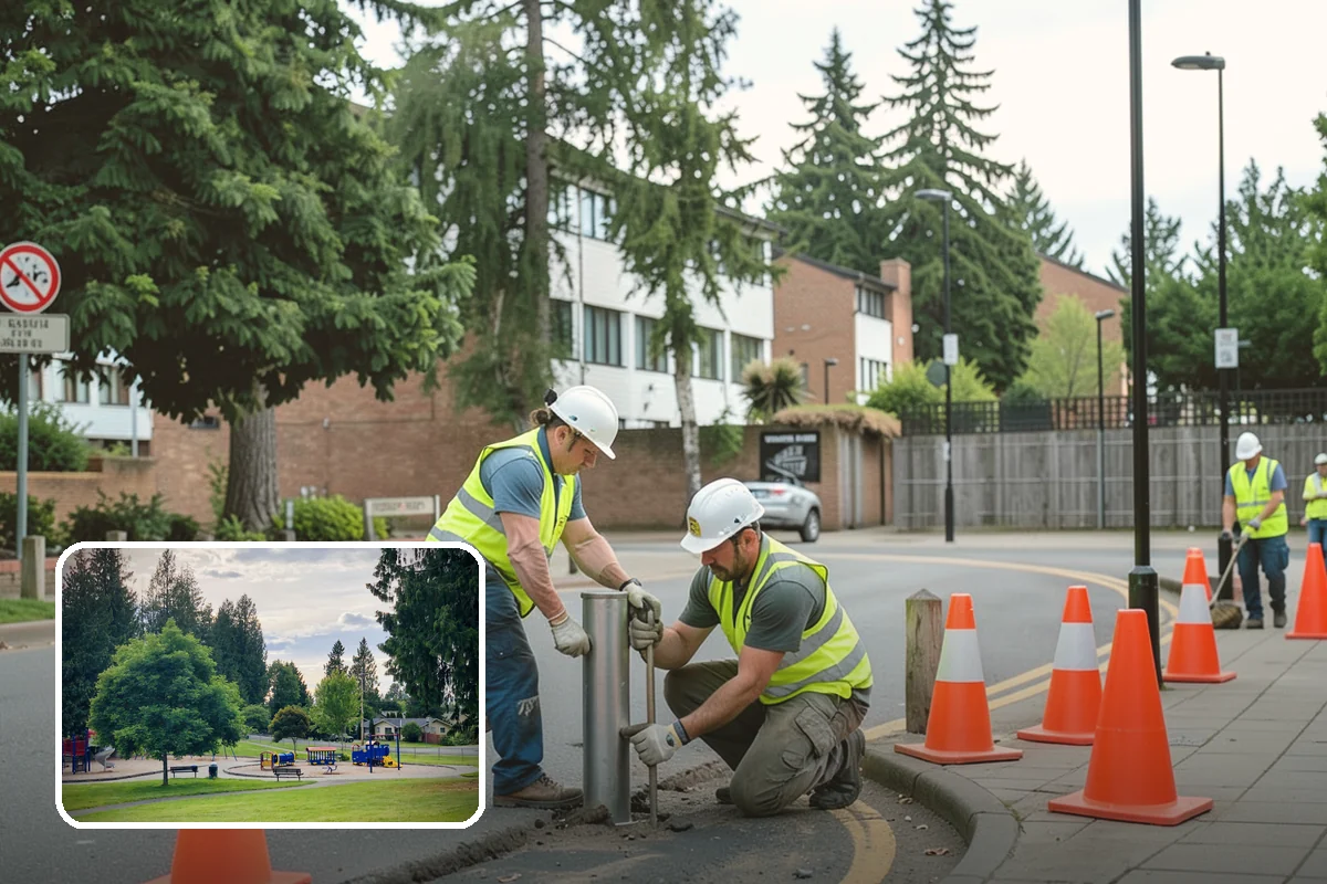 Community Center Grounds Maintenance in Bonney Lake, Pierce County, WA - Grounds kept ready for constantly changing programming
