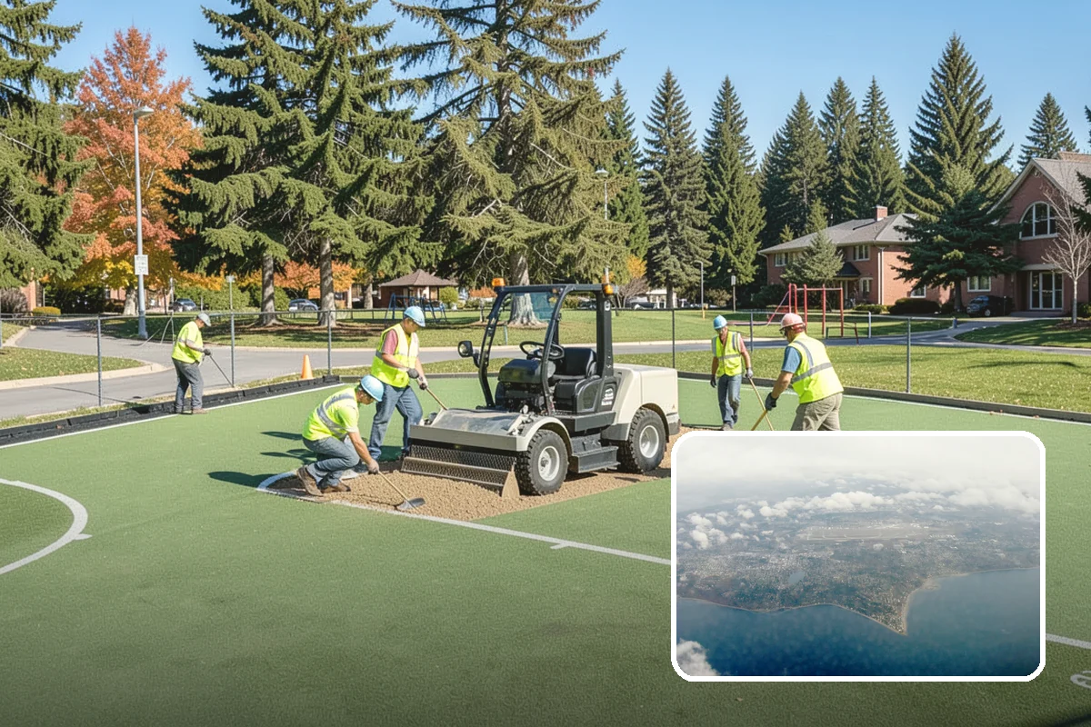 Community Center Grounds Maintenance in Burien, King County, WA - Grounds kept ready for constantly changing programming