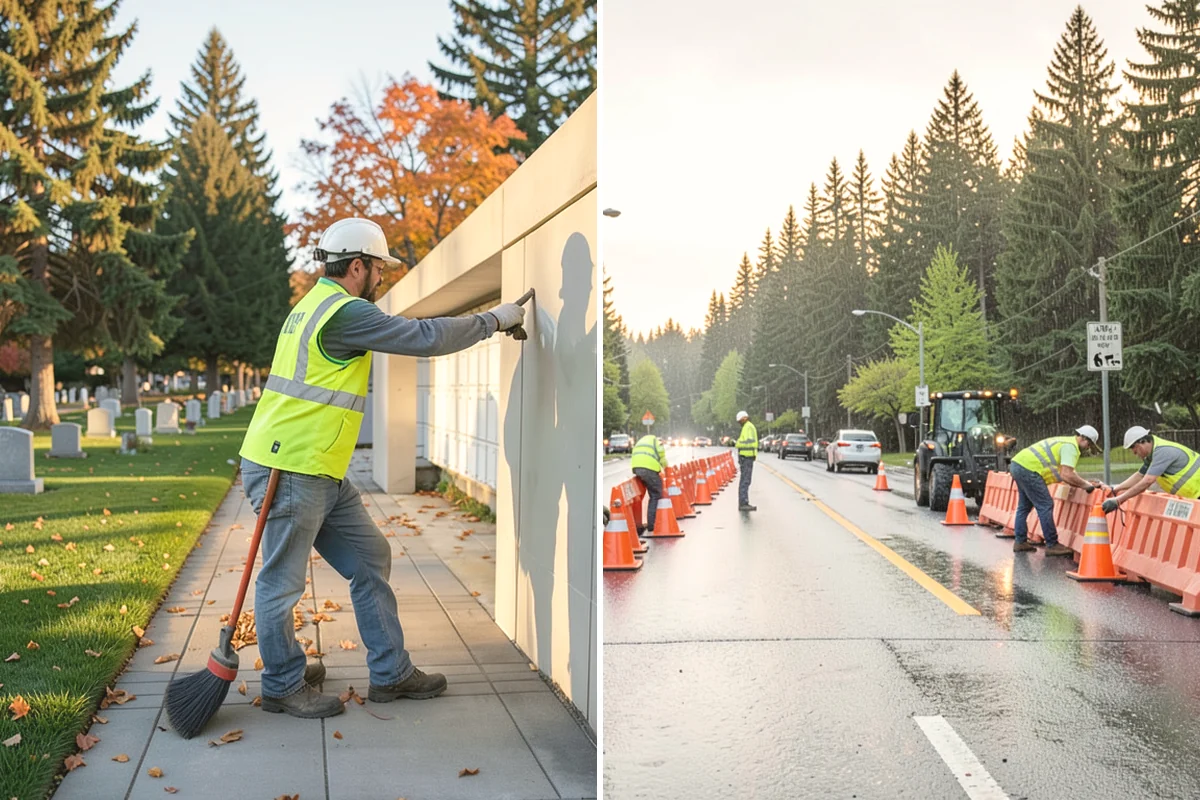 Community Center Grounds Maintenance in Carnation, King County, WA - Review the center's programming and rental calendar with staff