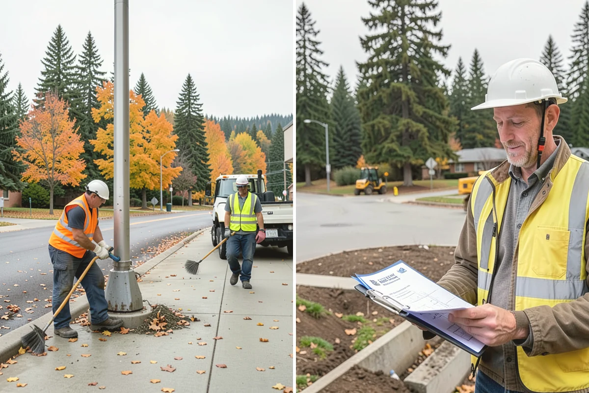 Community Center Grounds Maintenance in Covington, King County, WA - Review the center's programming and rental calendar with staff