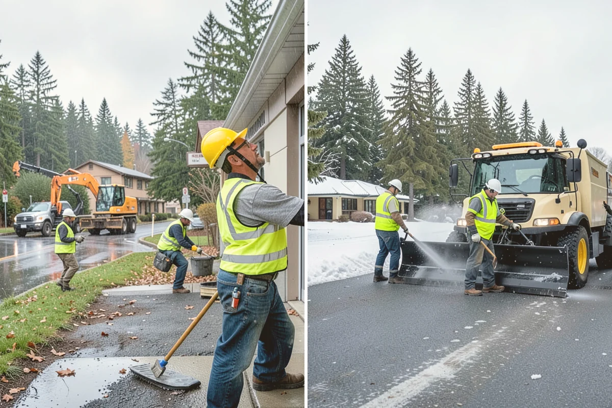 Community Center Grounds Maintenance in Edmonds, Snohomish County, WA - Review the center's programming and rental calendar with staff