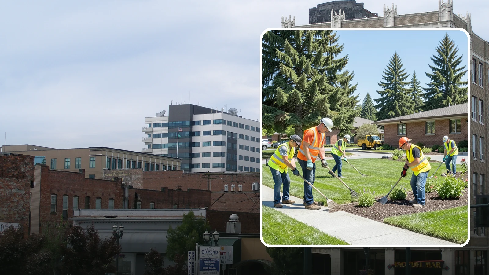 Community Center Grounds Maintenance in Everett, Snohomish County, WA - Grounds maintenance for community centers and recreation facilities serving Western Washington neighborhoods.