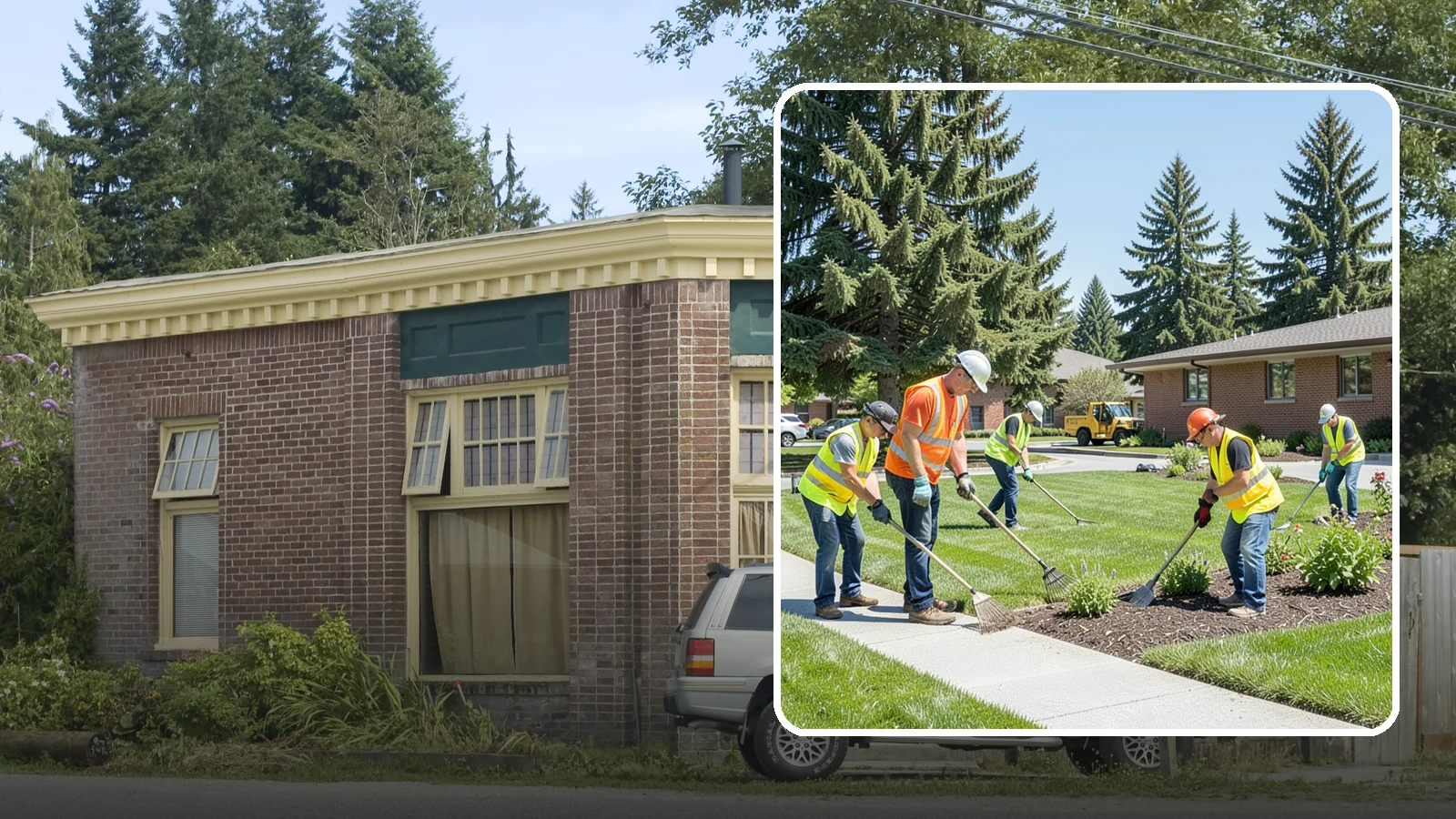 Community Center Grounds Maintenance in Hamilton, Skagit County, WA - Grounds maintenance for community centers and recreation facilities serving Western Washington neighborhoods.