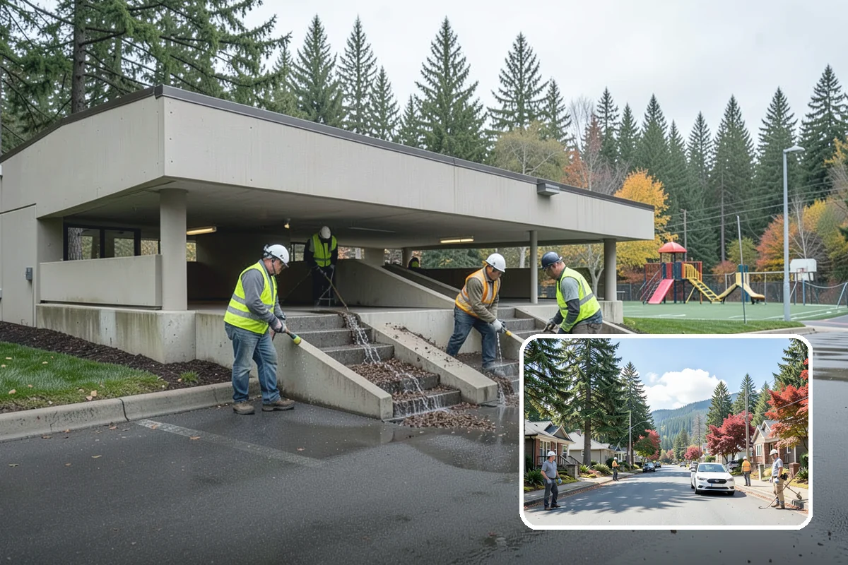 Community Center Grounds Maintenance in Hunts Point, King County, WA - Grounds kept ready for constantly changing programming