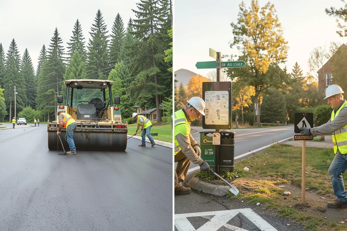 Community Center Grounds Maintenance in Index, Snohomish County, WA - Review the center's programming and rental calendar with staff