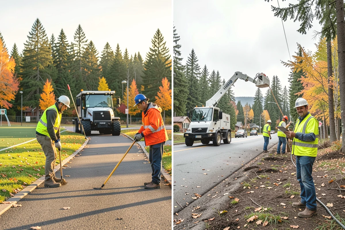 Community Center Grounds Maintenance in Issaquah, King County, WA - Review the center's programming and rental calendar with staff