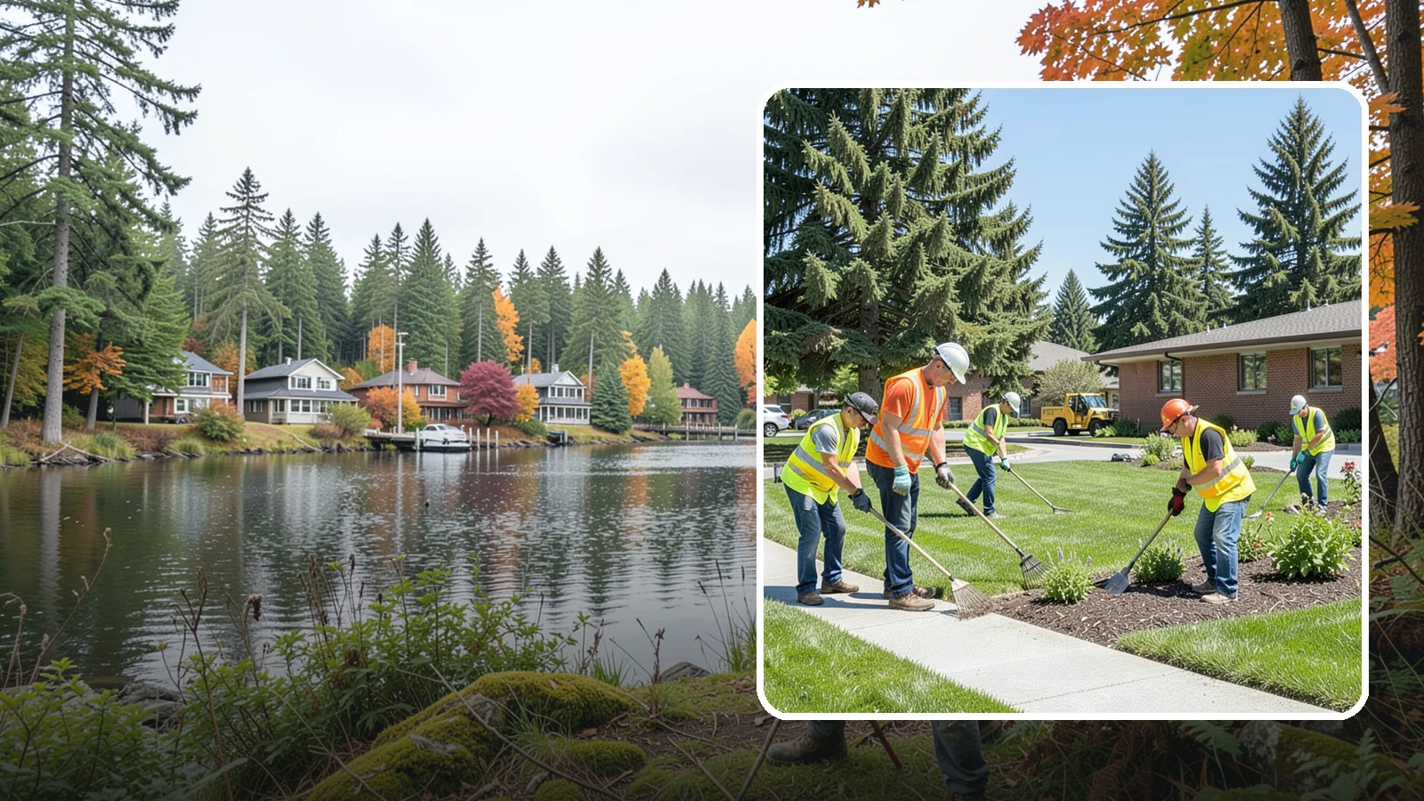 Community Center Grounds Maintenance in La Conner, Skagit County, WA - Grounds maintenance for community centers and recreation facilities serving Western Washington neighborhoods.