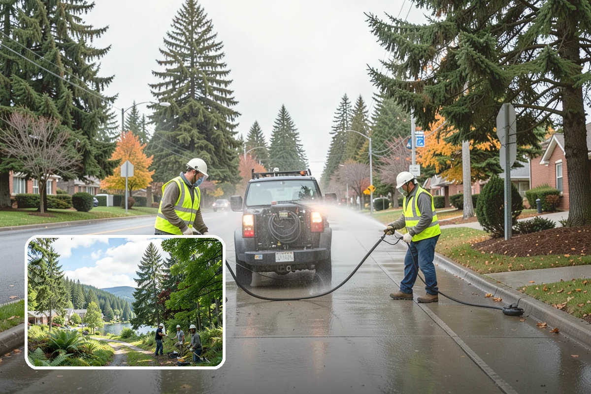 Community Center Grounds Maintenance in Lake Forest Park, King County, WA - Grounds kept ready for constantly changing programming