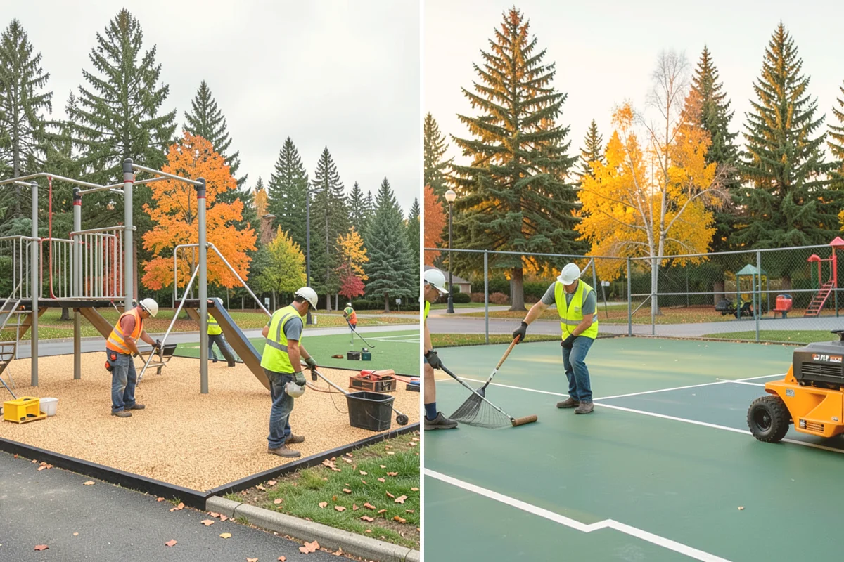 Community Center Grounds Maintenance in Langley, Island County, WA - Review the center's programming and rental calendar with staff