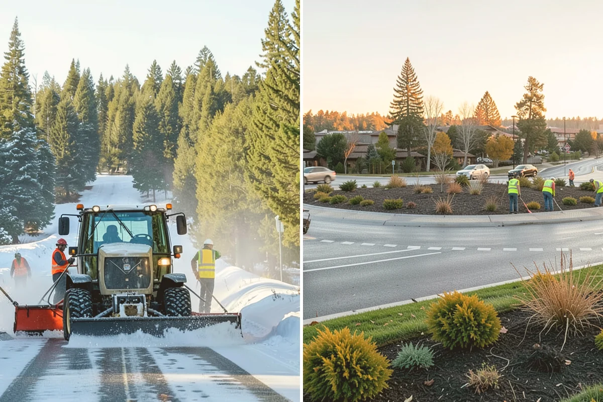 Community Center Grounds Maintenance in Lynnwood, Snohomish County, WA - Review the center's programming and rental calendar with staff