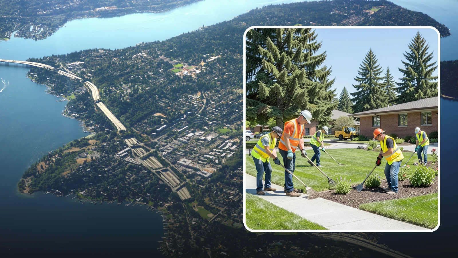 Community Center Grounds Maintenance in Mercer Island, King County, WA - Grounds maintenance for community centers and recreation facilities serving Western Washington neighborhoods.
