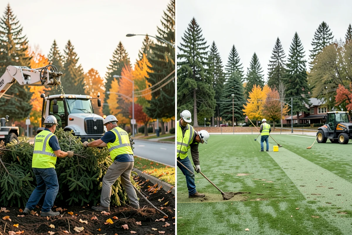 Community Center Grounds Maintenance in Normandy Park, King County, WA - Review the center's programming and rental calendar with staff