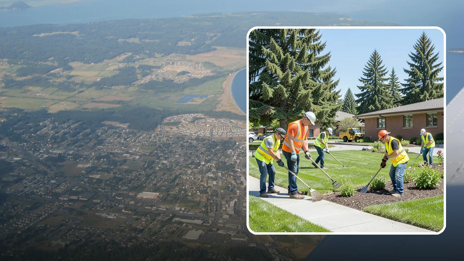 Community Center Grounds Maintenance in Oak Harbor, Island County, WA - Grounds maintenance for community centers and recreation facilities serving Western Washington neighborhoods.