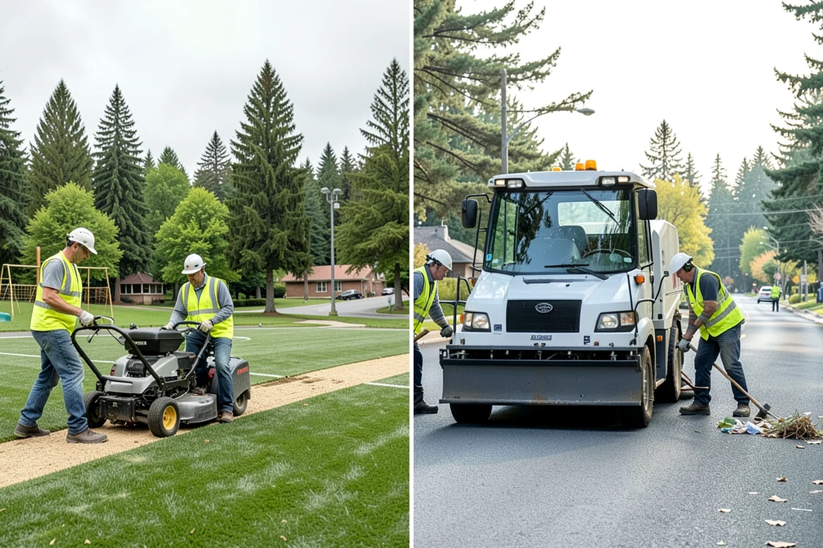 Community Center Grounds Maintenance in SeaTac, King County, WA - Review the center's programming and rental calendar with staff
