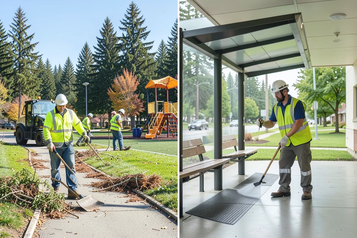 Community Center Grounds Maintenance in Skykomish, King County, WA - Review the center's programming and rental calendar with staff