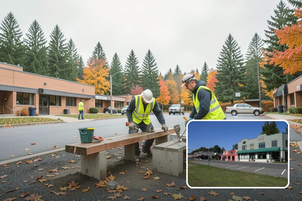 Community Center Grounds Maintenance in Snoqualmie, King County, WA - Grounds kept ready for constantly changing programming