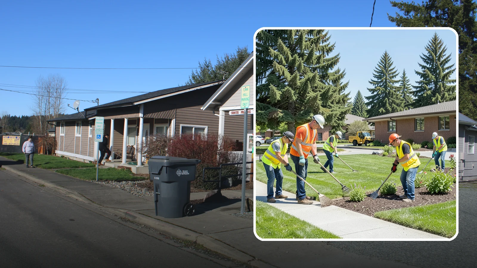 Community Center Grounds Maintenance in South Prairie, Pierce County, WA - Grounds maintenance for community centers and recreation facilities serving Western Washington neighborhoods.