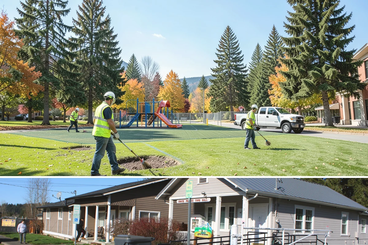 Community Center Grounds Maintenance in South Prairie, Pierce County, WA - Demand climbs through summer when camps, festivals, and outdoor rentals fill the calendar.
