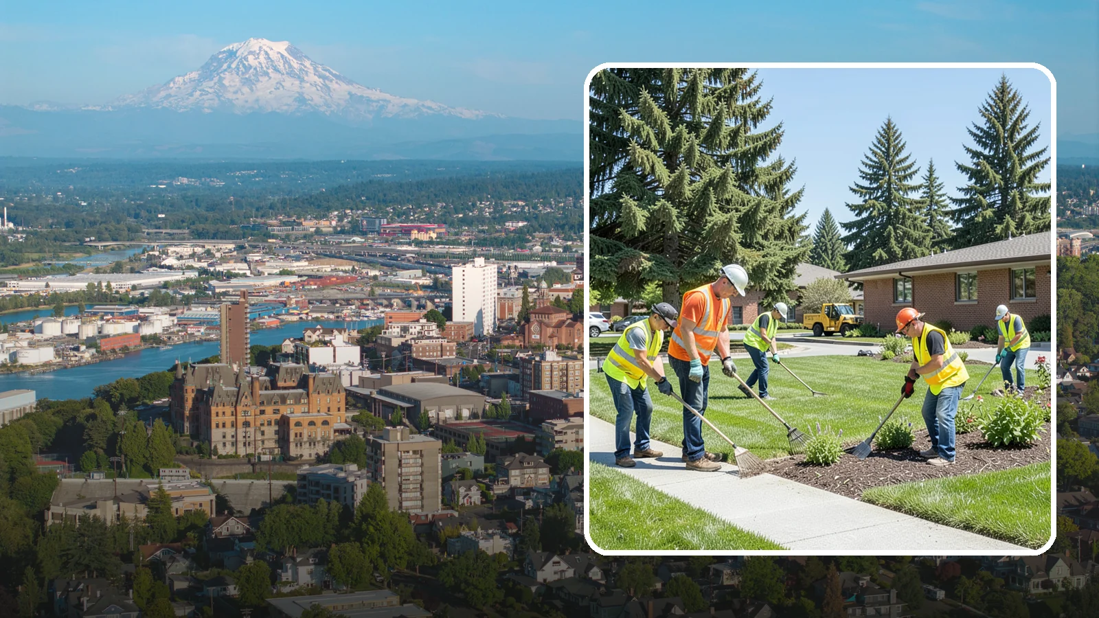 Community Center Grounds Maintenance in Tacoma, Pierce County, WA - Grounds maintenance for community centers and recreation facilities serving Western Washington neighborhoods.