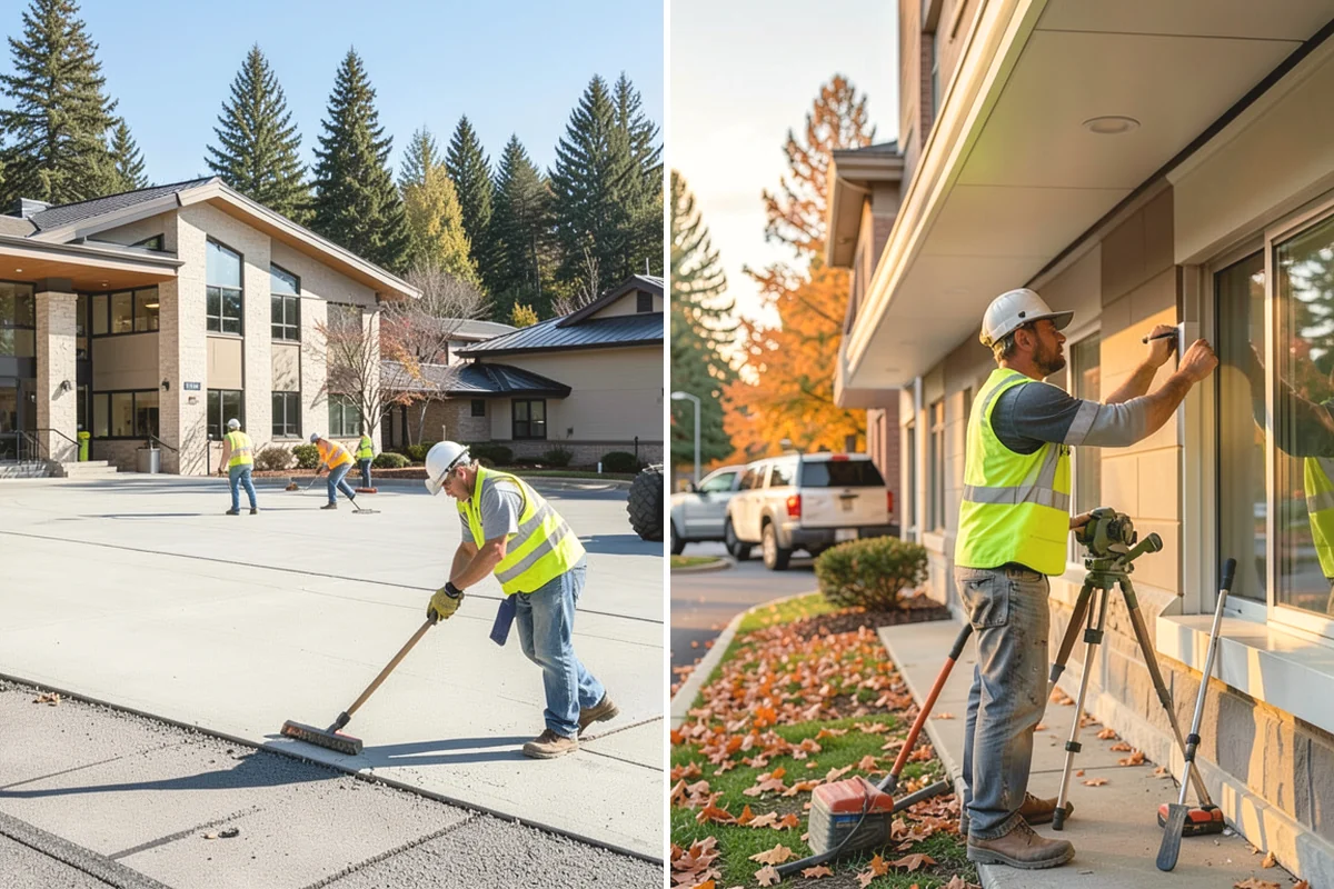 Community Center Grounds Maintenance in Tacoma, Pierce County, WA - Review the center's programming and rental calendar with staff
