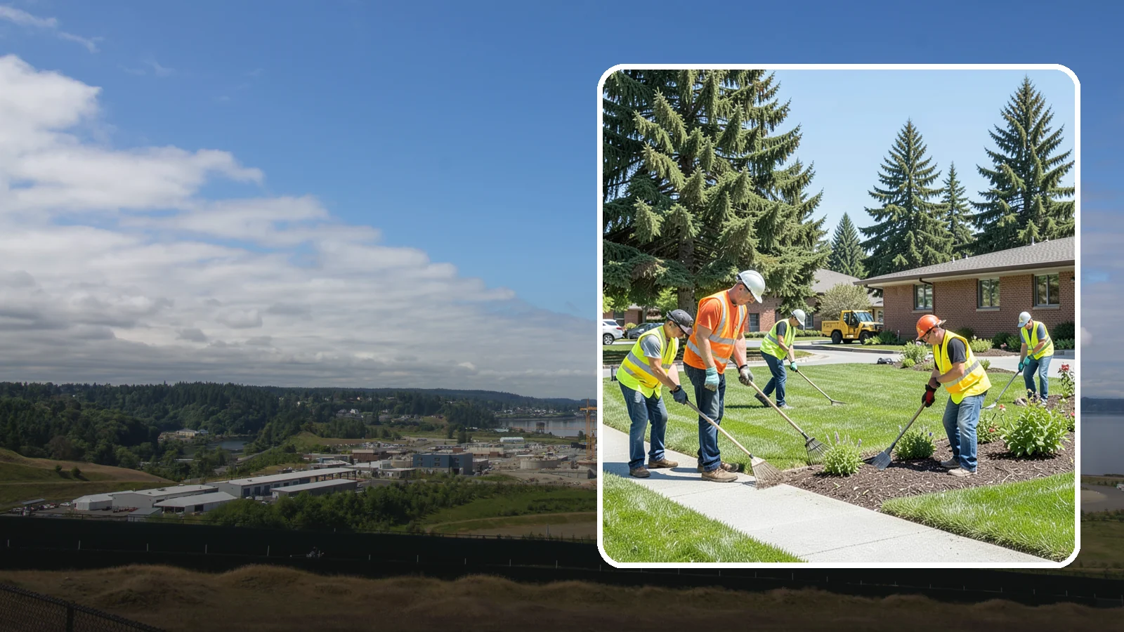Community Center Grounds Maintenance in University Place, Pierce County, WA - Grounds maintenance for community centers and recreation facilities serving Western Washington neighborhoods.