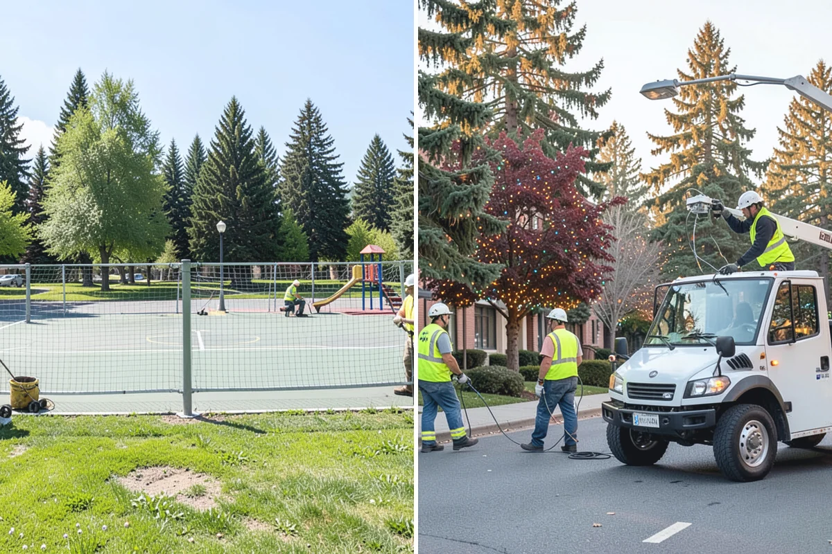 Community Center Grounds Maintenance in Wilkeson, Pierce County, WA - Review the center's programming and rental calendar with staff