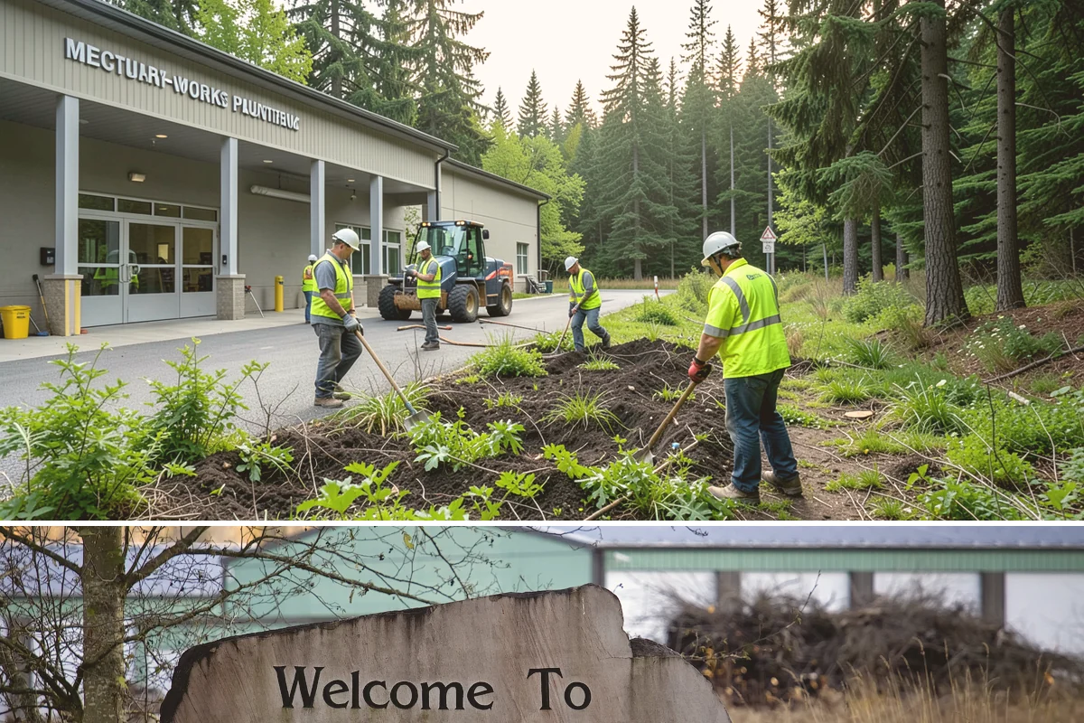 Community Garden Maintenance in Buckley, Pierce County, WA - Activity peaks during the spring-through-fall growing season, with cleanup and infrastructure work in winter.