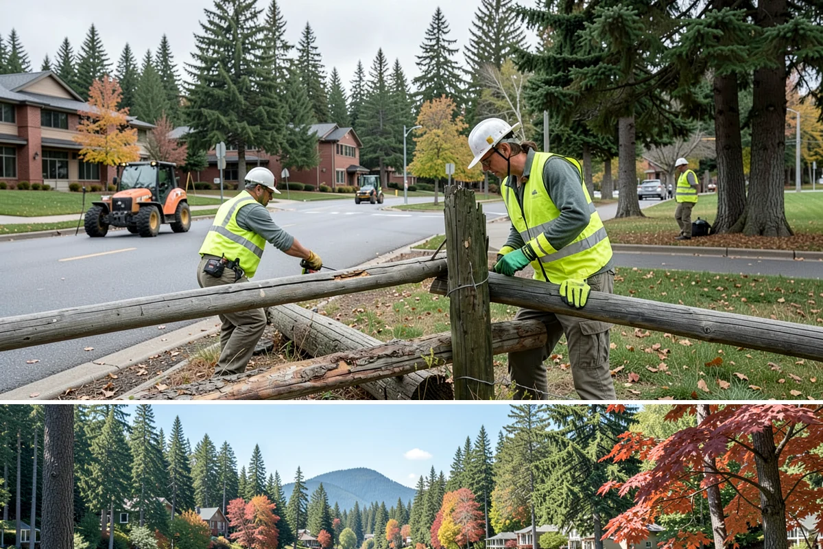Community Garden Maintenance in Covington, King County, WA - Activity peaks during the spring-through-fall growing season, with cleanup and infrastructure work in winter.