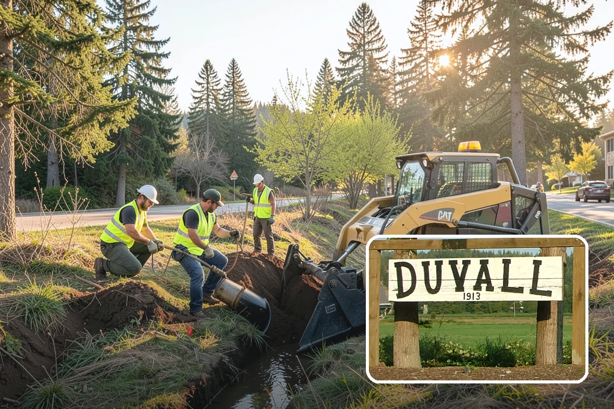 Community Garden Maintenance in Duvall, King County, WA - Well-kept common areas that support volunteer gardeners