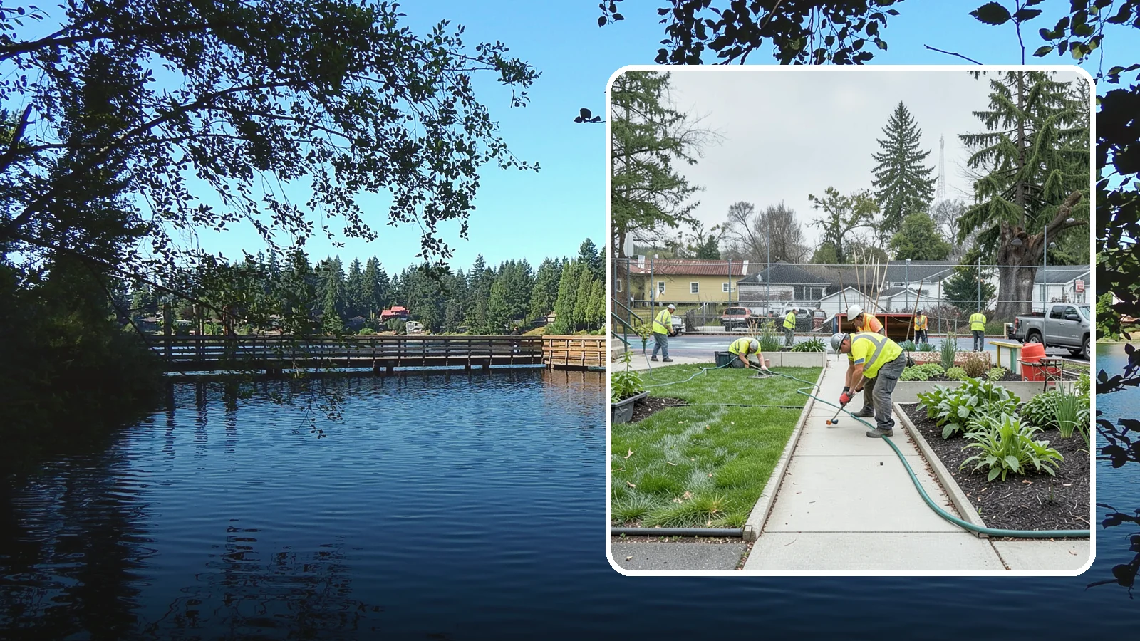 Community Garden Maintenance in Federal Way, King County, WA - Shared-space upkeep for community gardens covering common areas, water systems, and site infrastructure.