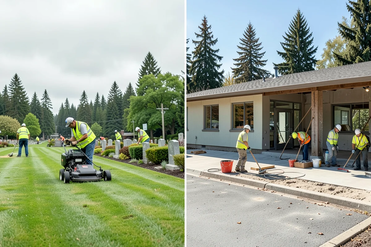 Community Garden Maintenance in Fircrest, Pierce County, WA - Meet with garden coordinators to define common-area scope