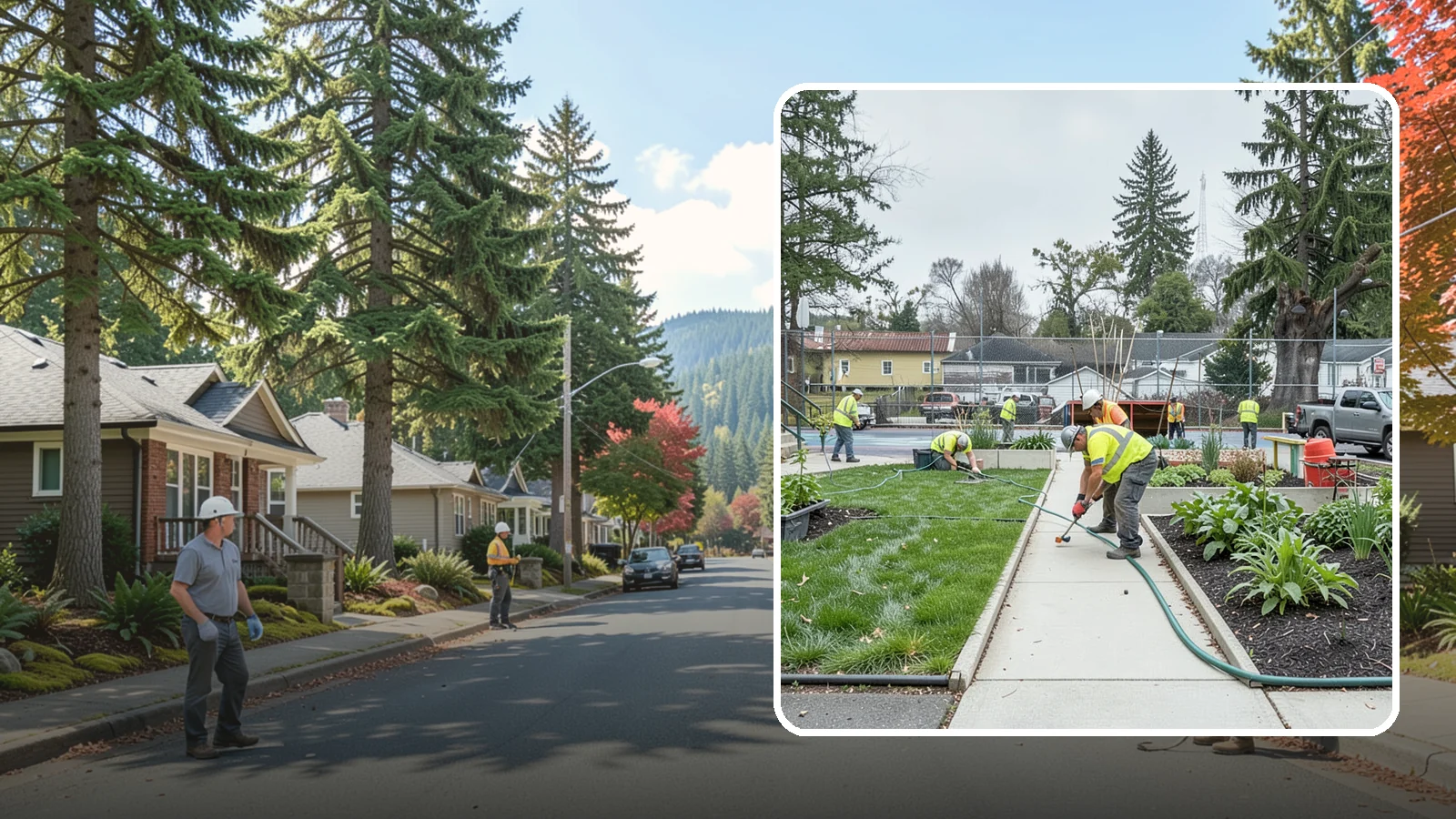 Community Garden Maintenance in Hunts Point, King County, WA - Shared-space upkeep for community gardens covering common areas, water systems, and site infrastructure.