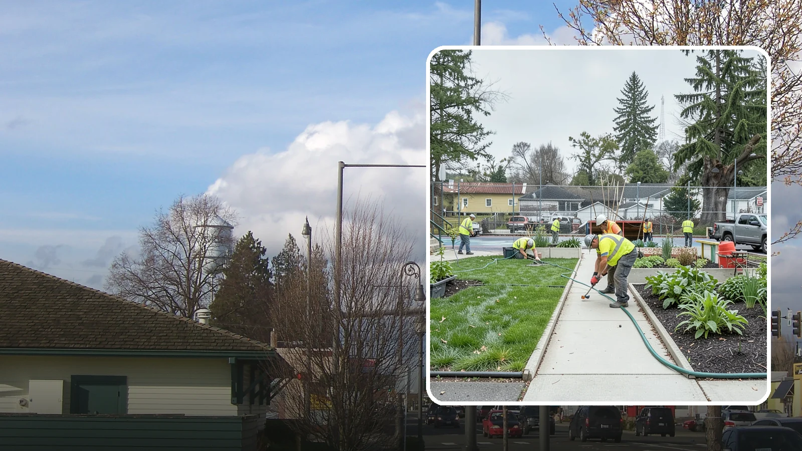 Community Garden Maintenance in Marysville, Snohomish County, WA - Shared-space upkeep for community gardens covering common areas, water systems, and site infrastructure.
