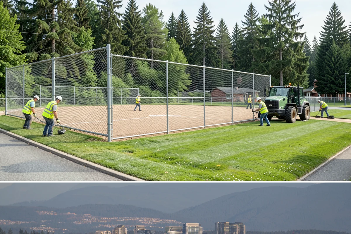 Community Garden Maintenance in Medina, King County, WA - Activity peaks during the spring-through-fall growing season, with cleanup and infrastructure work in winter.