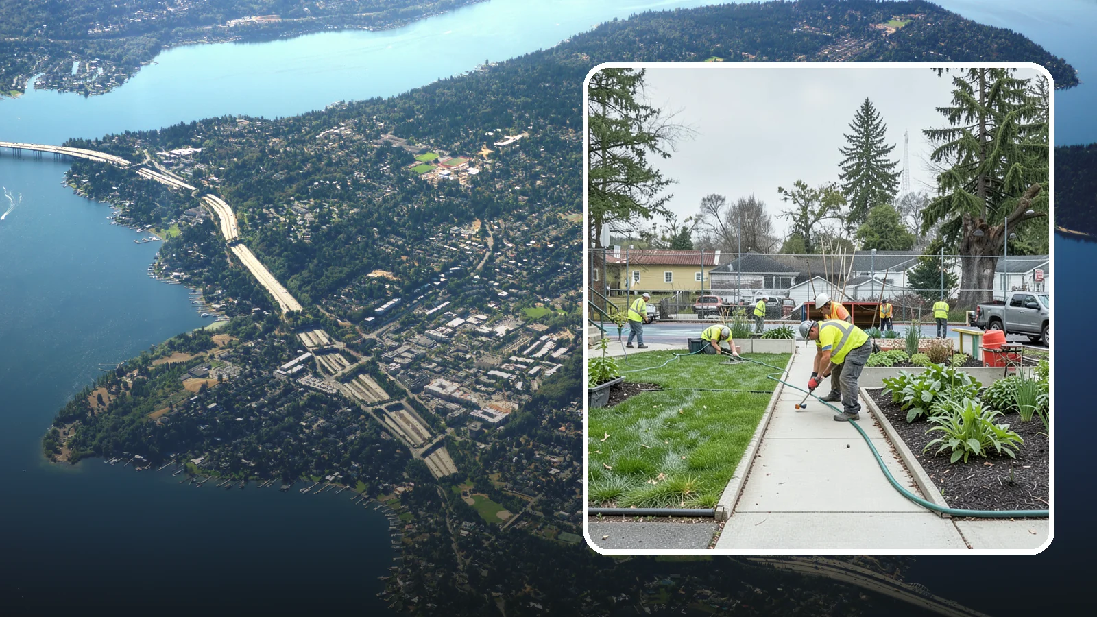 Community Garden Maintenance in Mercer Island, King County, WA - Shared-space upkeep for community gardens covering common areas, water systems, and site infrastructure.