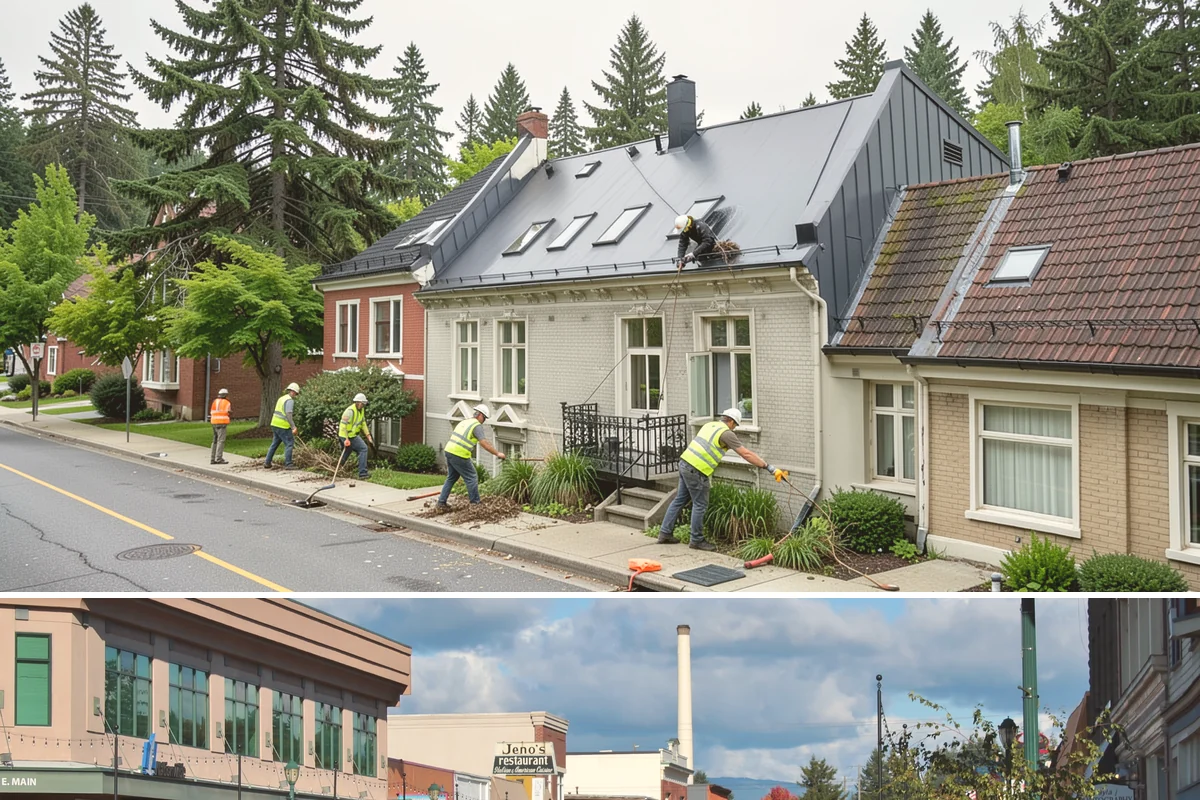 Community Garden Maintenance in Monroe, Snohomish County, WA - Activity peaks during the spring-through-fall growing season, with cleanup and infrastructure work in winter.