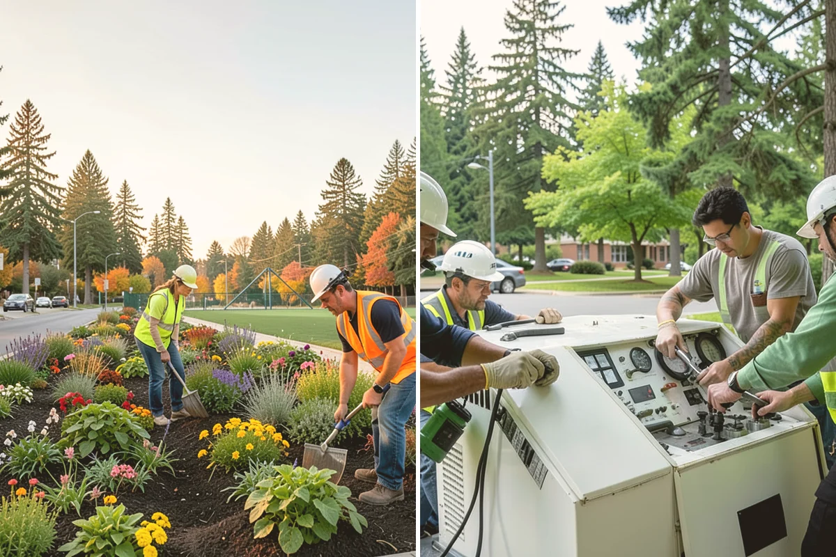 Community Garden Maintenance in Mount Vernon, Skagit County, WA - Meet with garden coordinators to define common-area scope