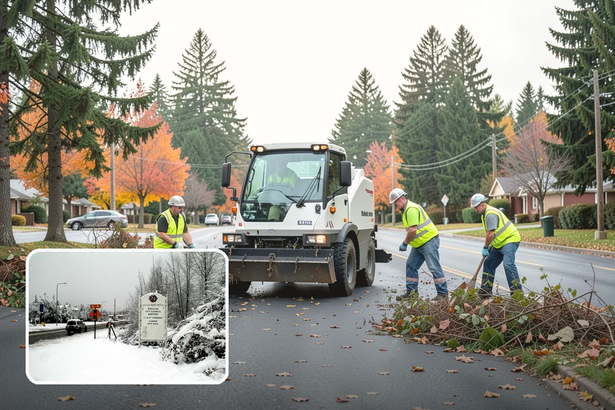 Community Garden Maintenance in Newcastle, King County, WA - Well-kept common areas that support volunteer gardeners