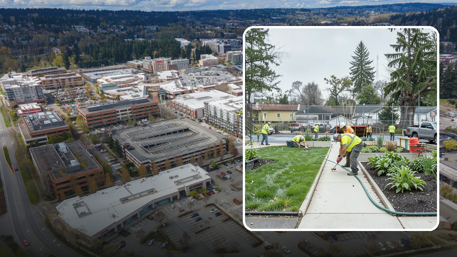 Community Garden Maintenance in Redmond, King County, WA - Shared-space upkeep for community gardens covering common areas, water systems, and site infrastructure.