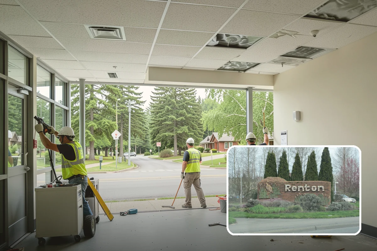Community Garden Maintenance in Renton, King County, WA - Well-kept common areas that support volunteer gardeners
