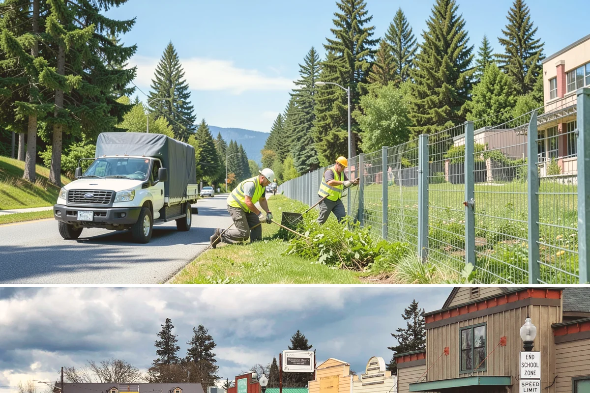 Community Garden Maintenance in Roy, Pierce County, WA - Activity peaks during the spring-through-fall growing season, with cleanup and infrastructure work in winter.