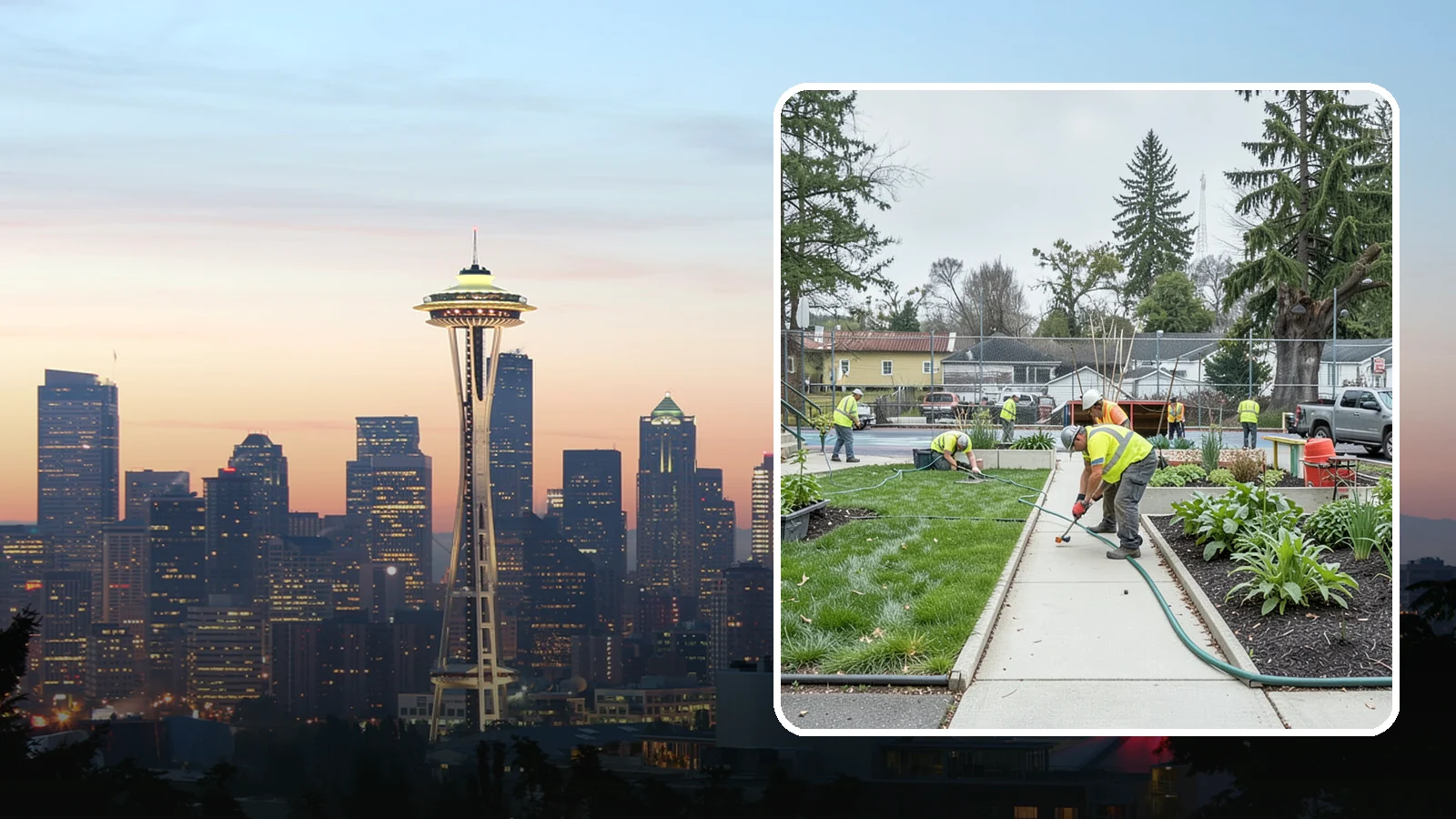 Community Garden Maintenance in Seattle, King County, WA - Shared-space upkeep for community gardens covering common areas, water systems, and site infrastructure.