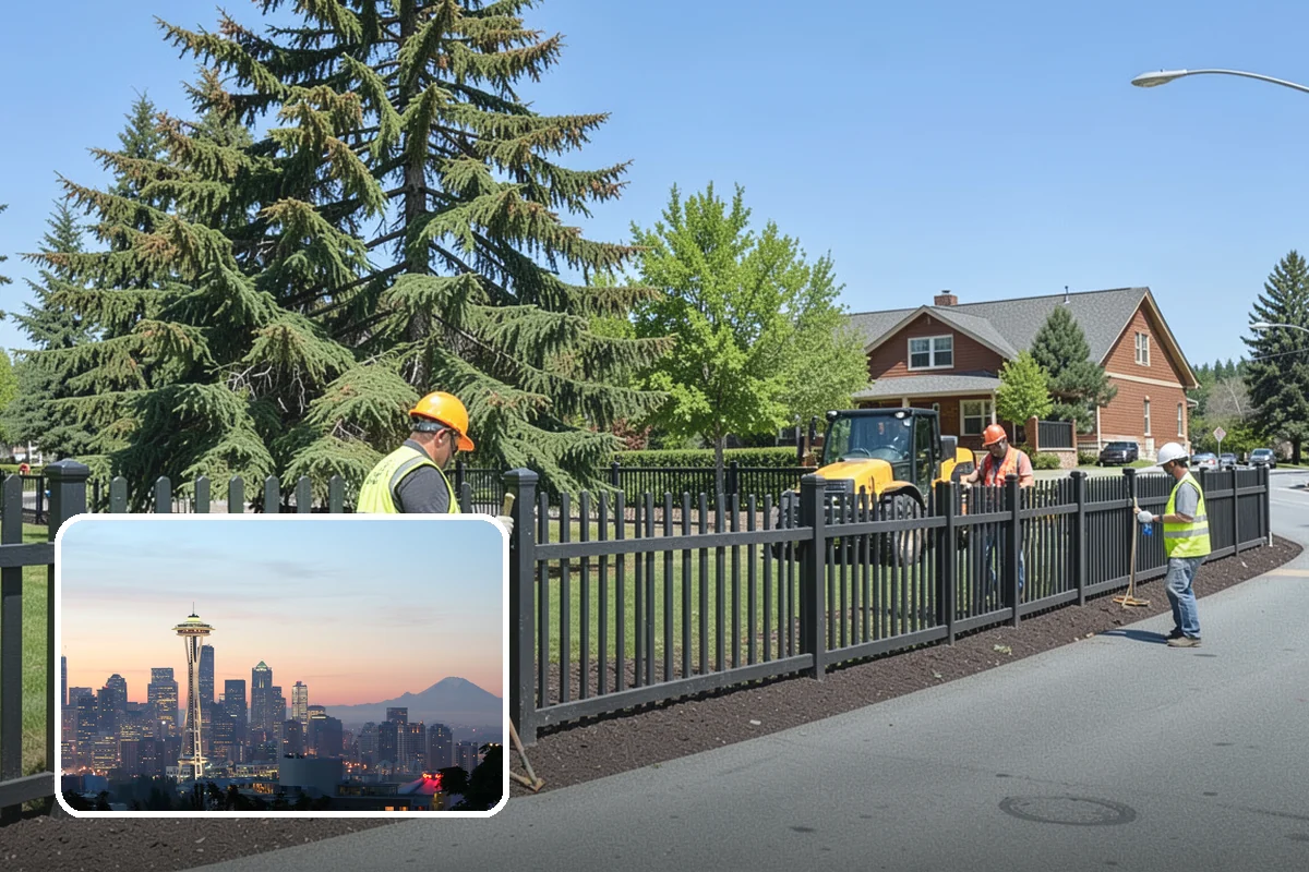 Community Garden Maintenance in Seattle, King County, WA - Well-kept common areas that support volunteer gardeners