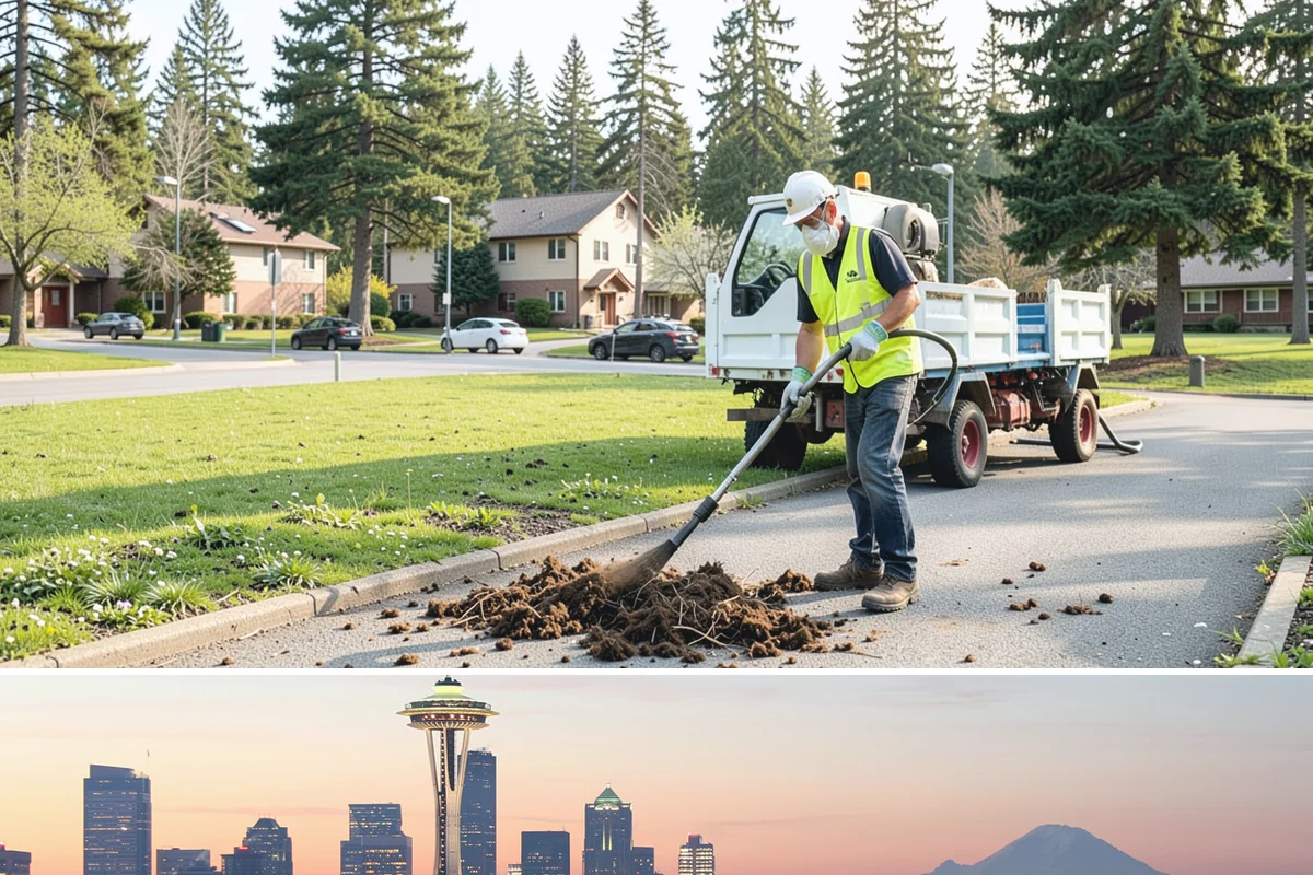 Community Garden Maintenance in Seattle, King County, WA - Activity peaks during the spring-through-fall growing season, with cleanup and infrastructure work in winter.