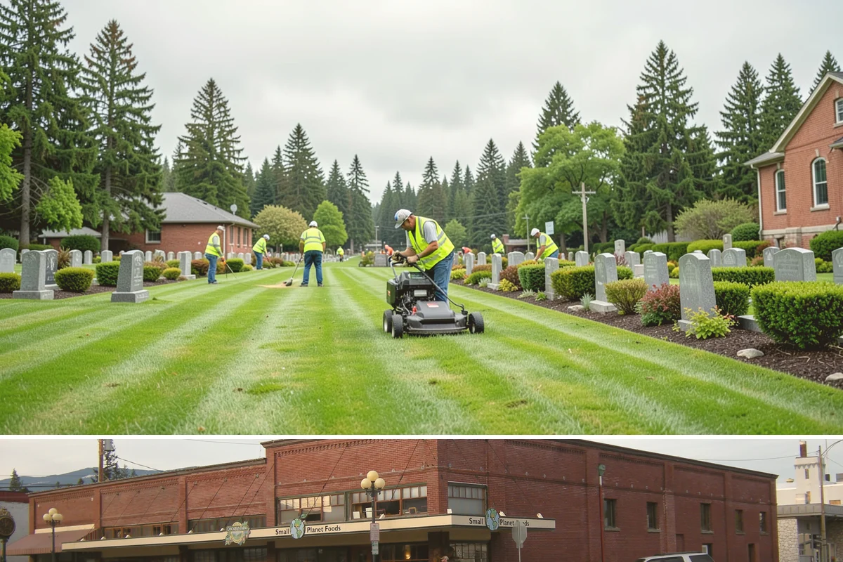 Community Garden Maintenance in Sedro-Woolley, Skagit County, WA - Activity peaks during the spring-through-fall growing season, with cleanup and infrastructure work in winter.