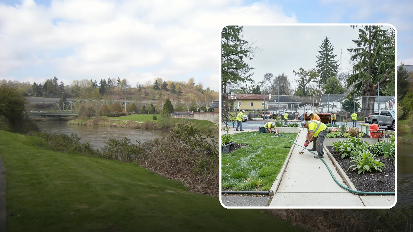 Community Garden Maintenance in Tukwila, King County, WA - Shared-space upkeep for community gardens covering common areas, water systems, and site infrastructure.