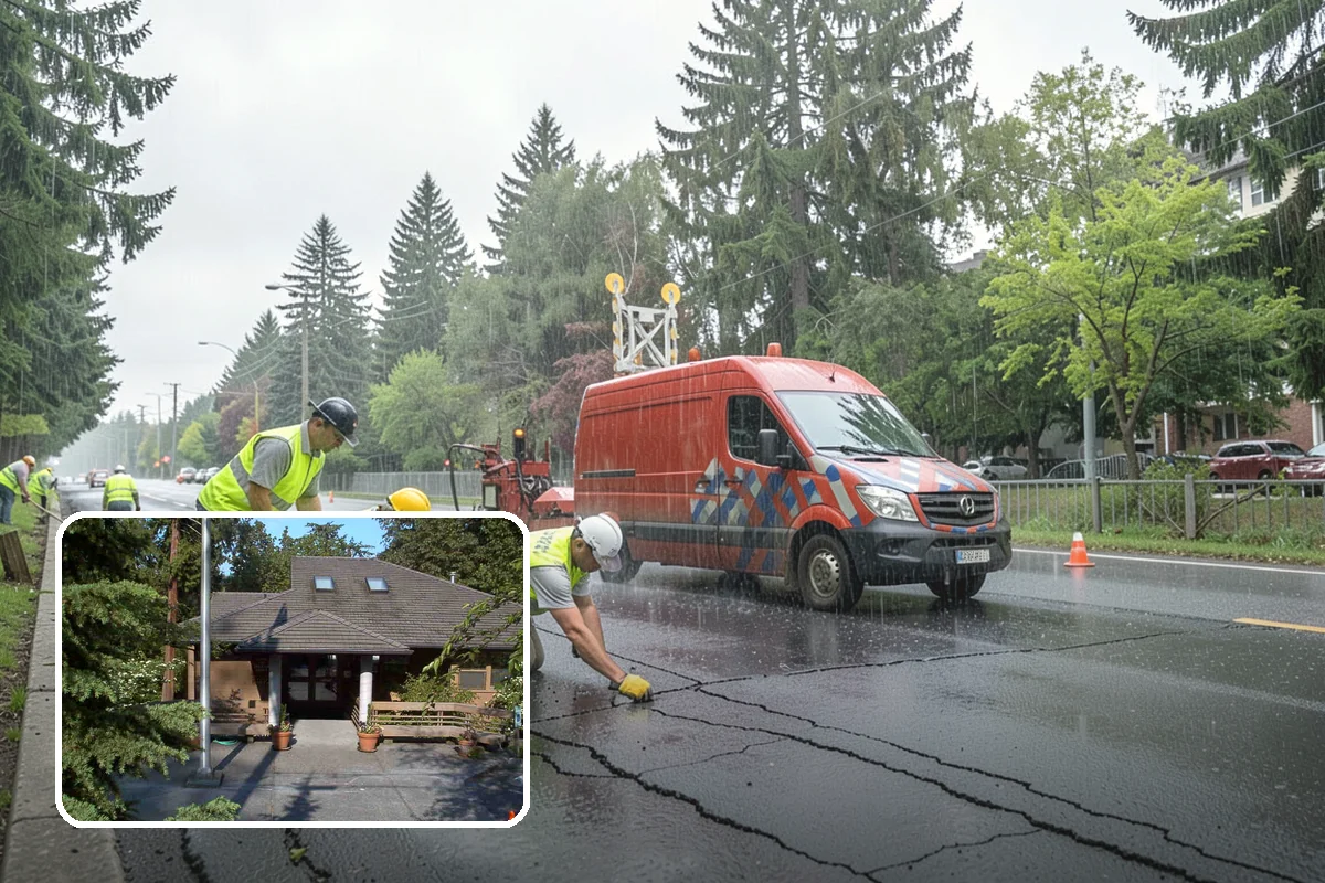 Community Garden Maintenance in Yarrow Point, King County, WA - Well-kept common areas that support volunteer gardeners