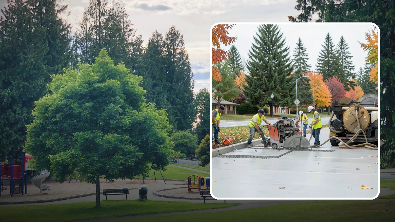 Concrete Cutting in Bonney Lake, Pierce County, WA - Precision saw-cutting and core drilling of concrete for utility access, repairs, and demolition prep.