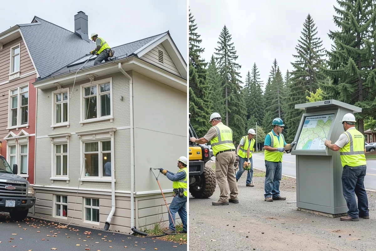 Concrete Cutting in Buckley, Pierce County, WA - Locate embedded utilities and mark the cut lines