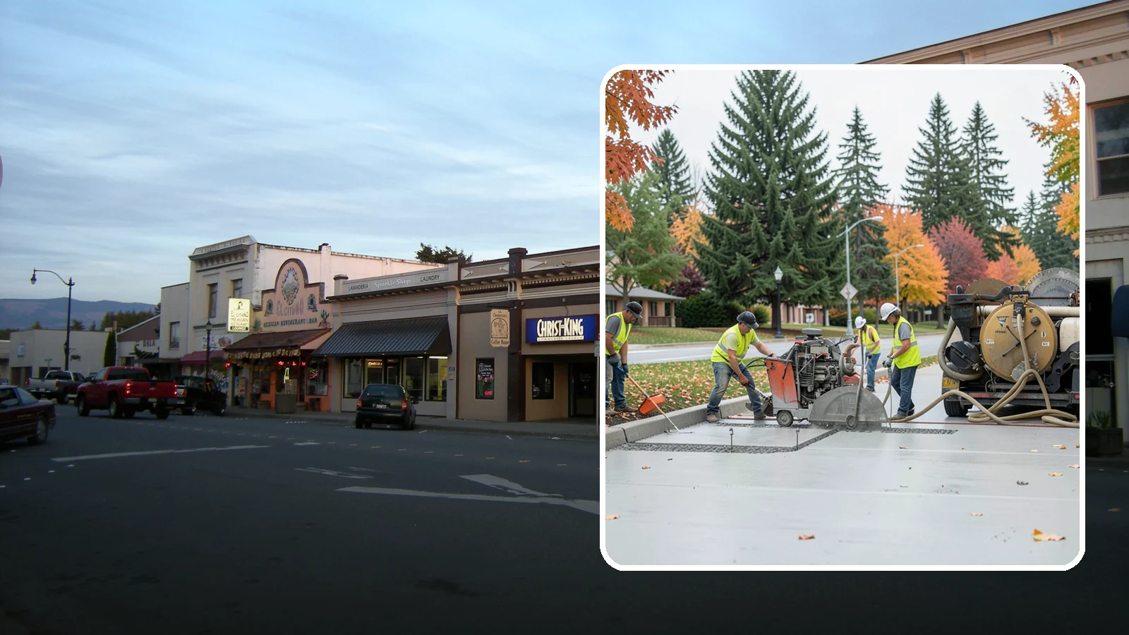Concrete Cutting in Burlington, Skagit County, WA - Precision saw-cutting and core drilling of concrete for utility access, repairs, and demolition prep.